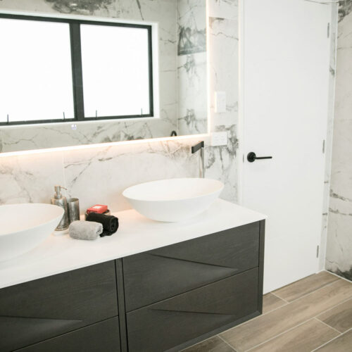 ARUVO™ BEVALE Collection Plywood Vanity W1500mm | Colour & Basin Options