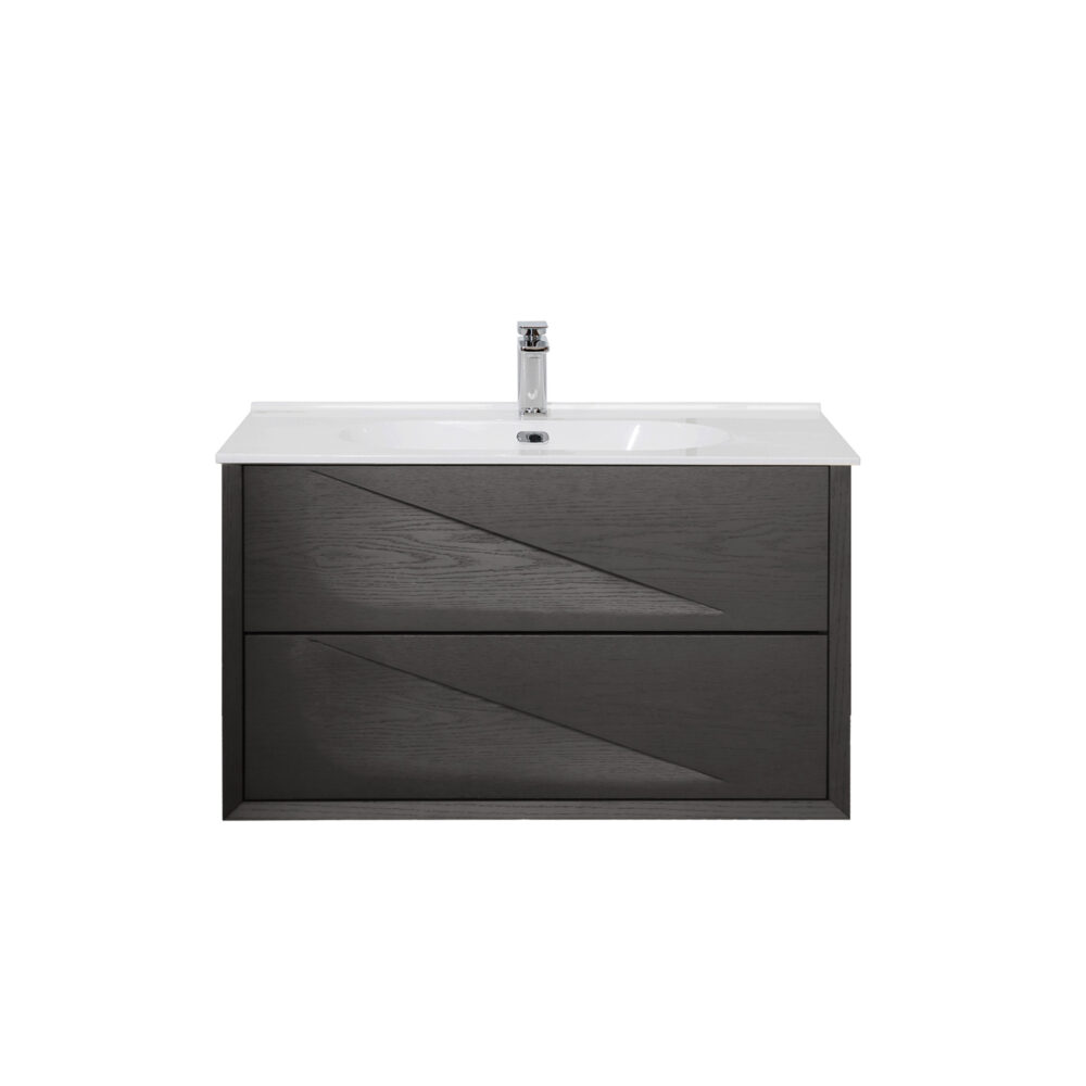 ARUVO™ BEVALE Collection Plywood Vanity W900mm | Colour & Basin Options - Image 9