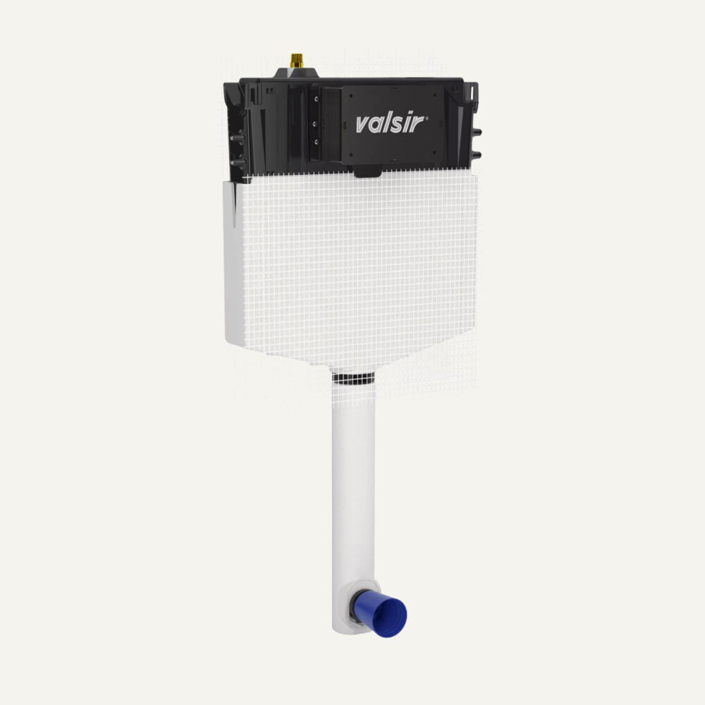 ARUVO™ In-Wall Floor Mount Rimless Flo Toilet | Made in Italy Valsir Tropea S Cistern - Image 6