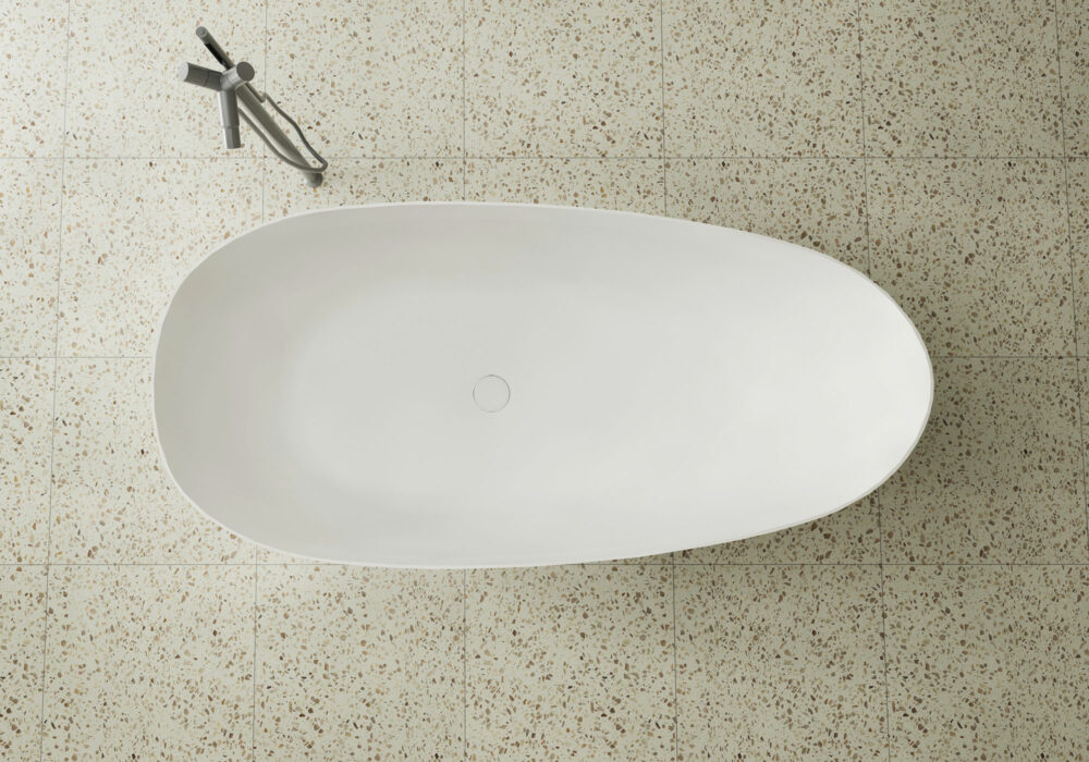 ARUVO™ STELLA Composite Stone Freestanding Bath | Size Options - Image 3