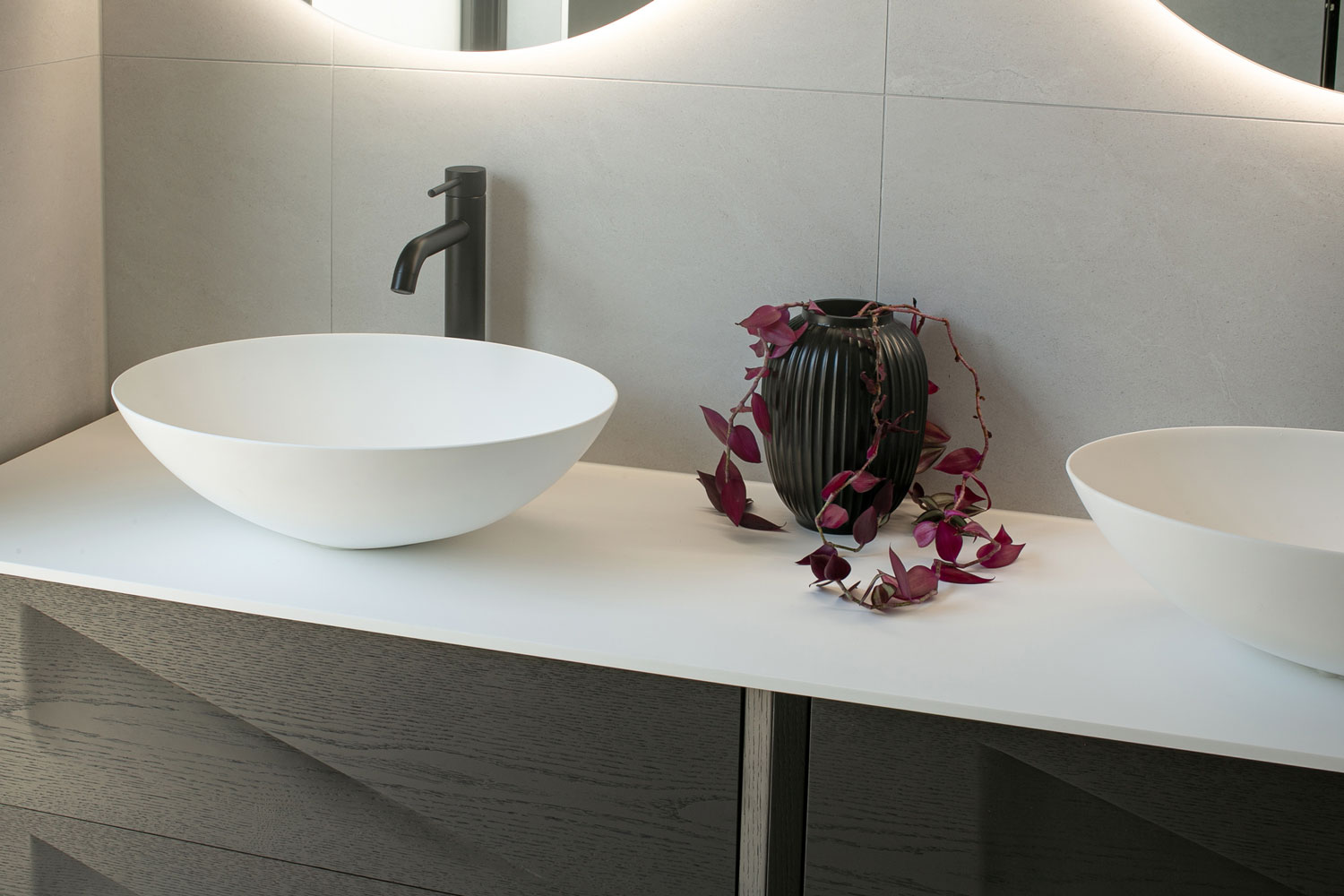 ARUVO™ AUBREY Composite Stone Countertop Basin - Image 2