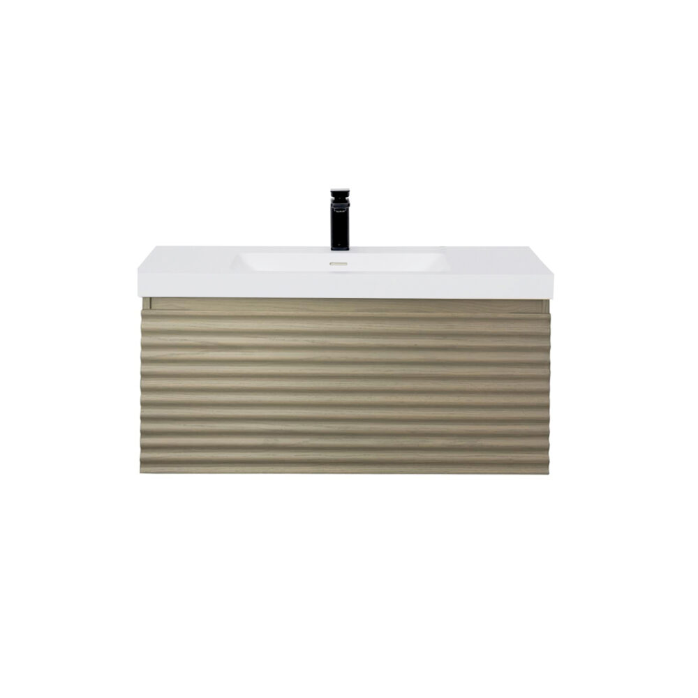 ARUVO™ JEROME Collection Plywood Vanity W900mm | Colour & Basin Options - Image 12