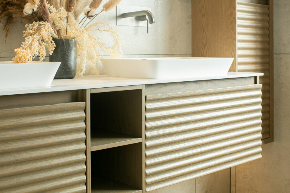 ARUVO™ JEROME Collection Plywood Vanity W1800mm | Colour & Basin Options - Image 2
