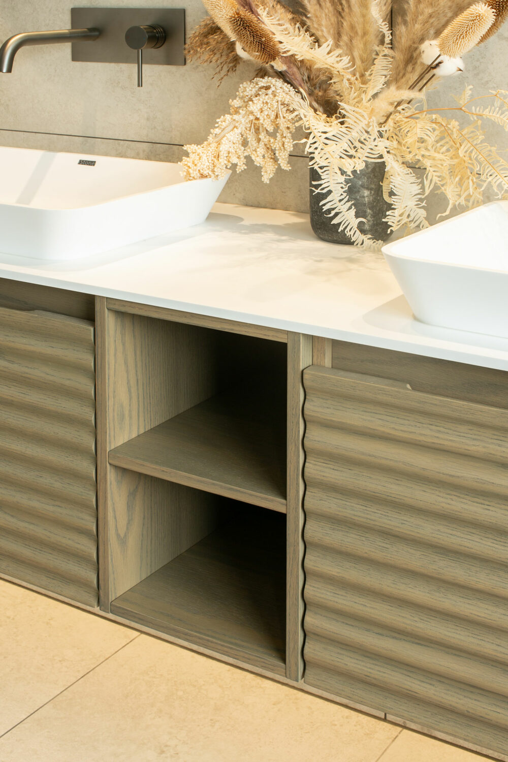 ARUVO™ JEROME Collection Plywood Vanity W1800mm | Colour & Basin Options - Image 5