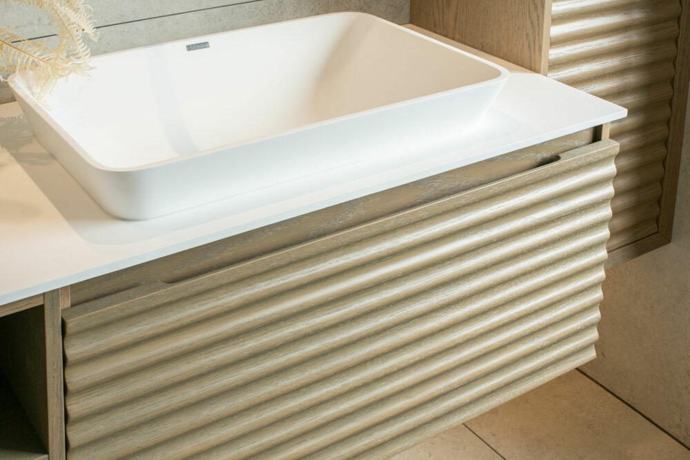 ARUVO™ JEROME Collection Plywood Vanity W1800mm | Colour & Basin Options - Image 4