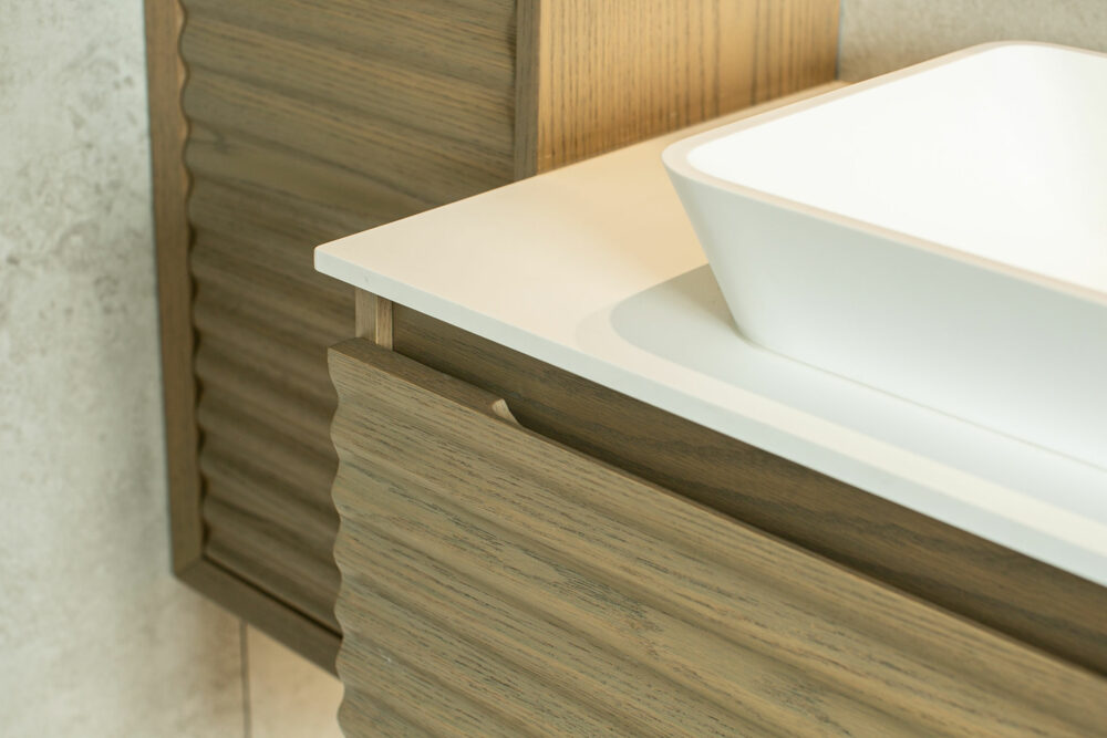 ARUVO™ JEROME Collection Plywood Vanity W1800mm | Colour & Basin Options - Image 6