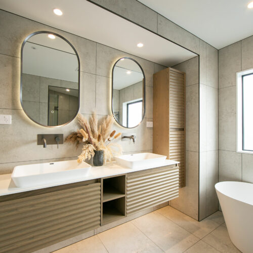 ARUVO™ JEROME Collection Plywood Vanity W1800mm | Colour & Basin Options