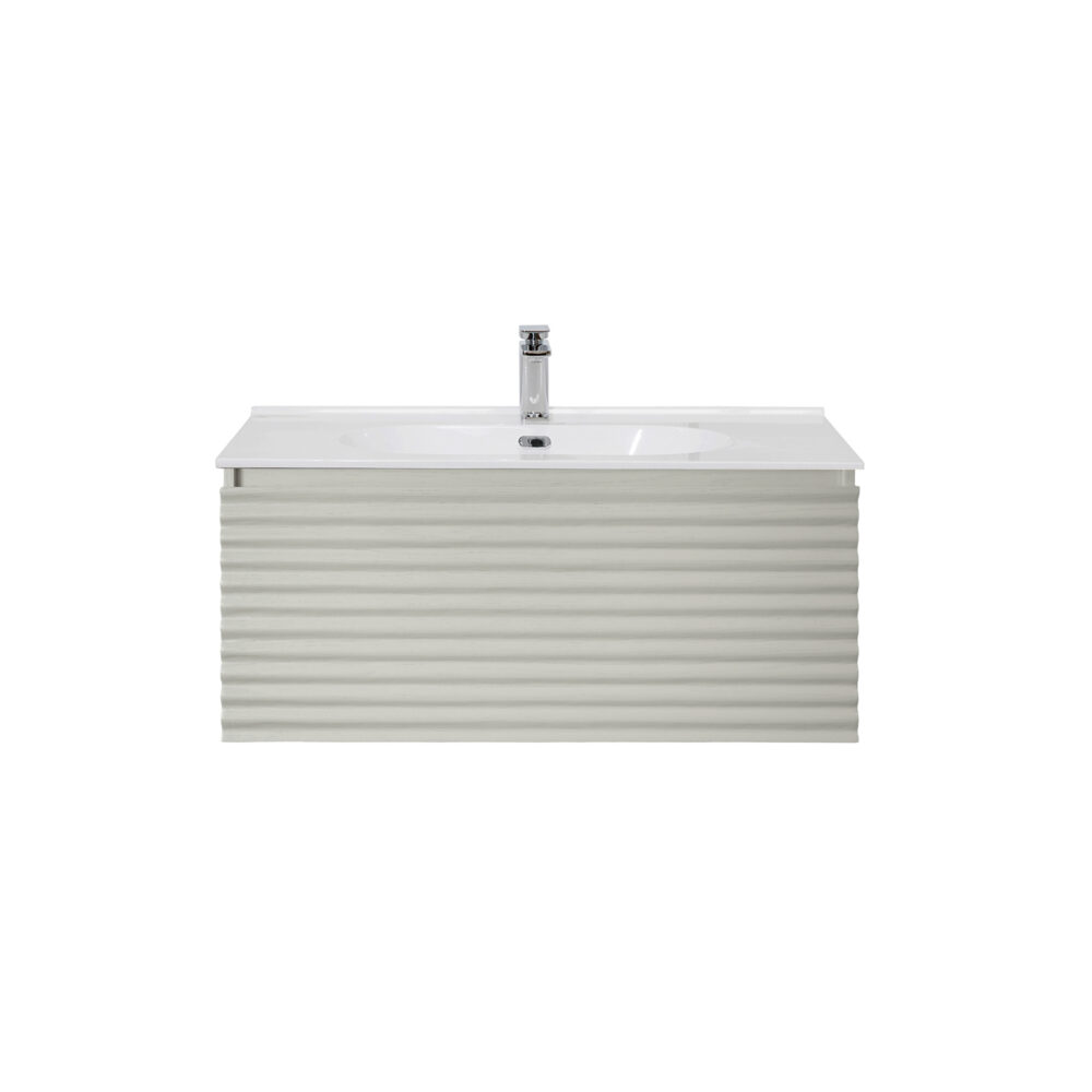 ARUVO™ JEROME Collection Plywood Vanity W900mm | Colour & Basin Options - Image 2