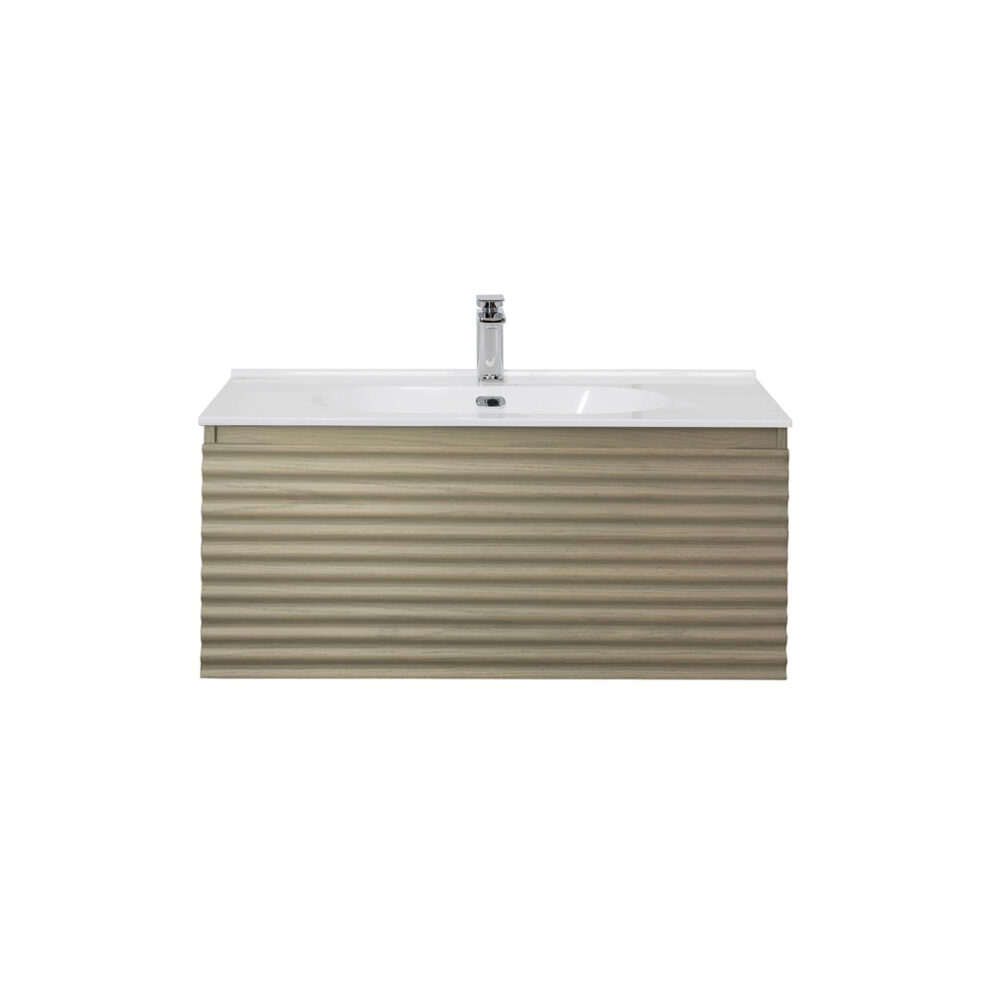 ARUVO™ JEROME Collection Plywood Vanity W900mm | Colour & Basin Options - Image 3