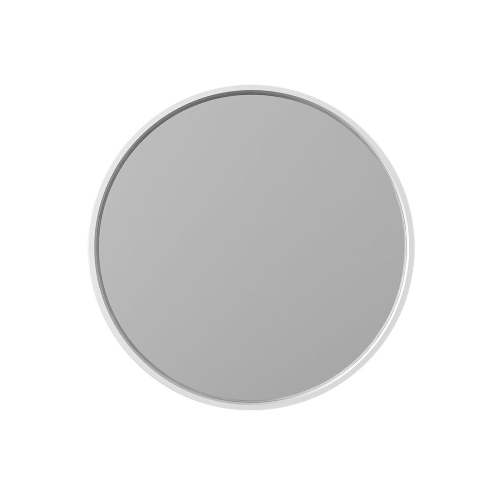 ARUVO™ PURITY Composite Stone Framed Round Mirror 700mm - Image 8