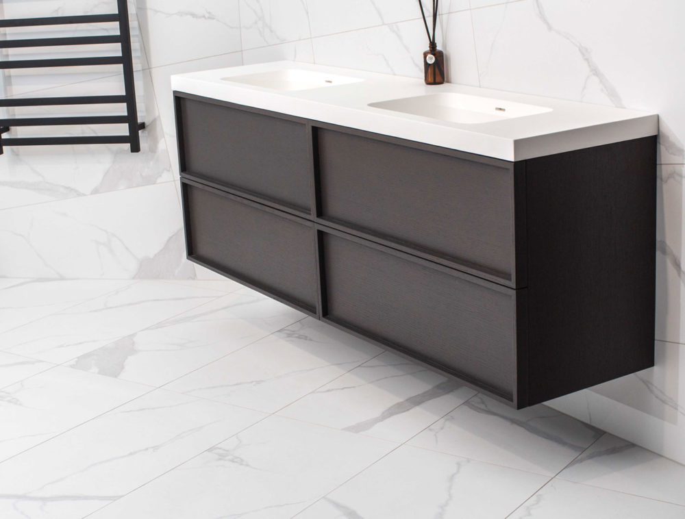 ARUVO™ DEXTER Collection Plywood Vanity W1800mm | Colour & Basin Options - Image 3