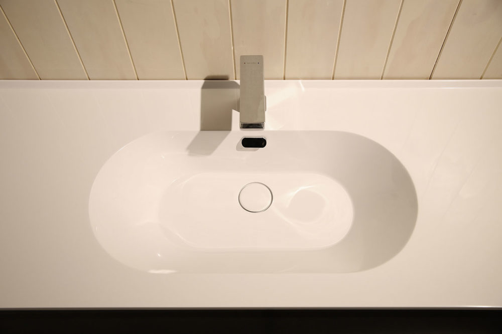 ARUVO™ NEWLINE Polymarble Drop-in Basin Collection | Size Options
