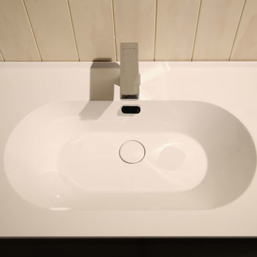 ARUVO™ NEWLINE Polymarble Drop-in Basin Collection | Size Options
