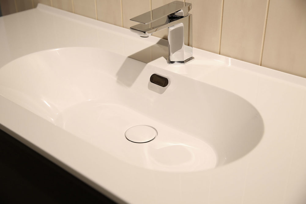 ARUVO™ NEWLINE Polymarble Drop-in Basin Collection | Size Options - Image 3
