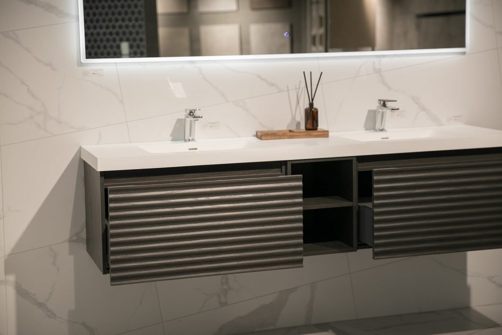 ARUVO™ JEROME Collection Plywood Vanity W1800mm | Colour & Basin Options - Image 10
