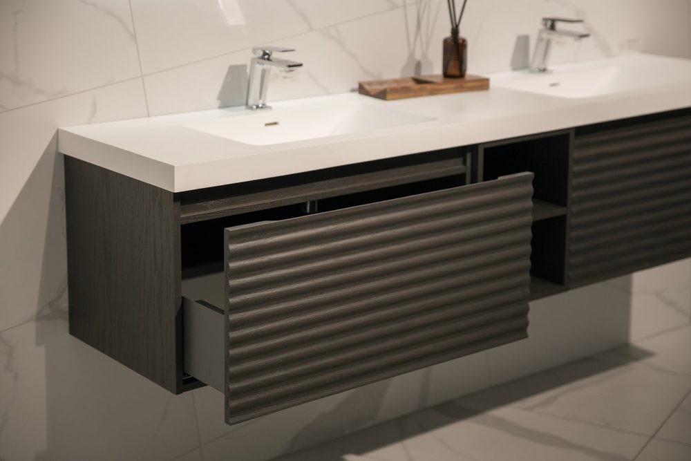 ARUVO™ JEROME Collection Plywood Vanity W1800mm | Colour & Basin Options - Image 11