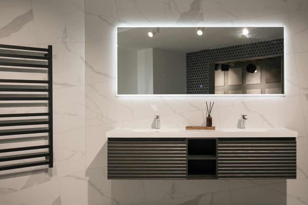 ARUVO™ JEROME Collection Plywood Vanity W1800mm | Colour & Basin Options - Image 9