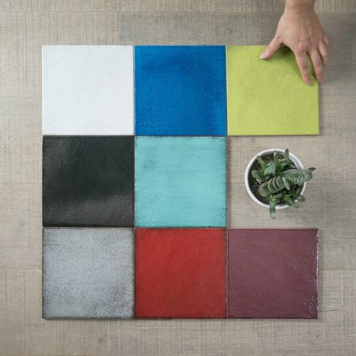 IRIS CERAMICA Maiolica Collection Decorative Wall Tile 200x200 | Made in Italy