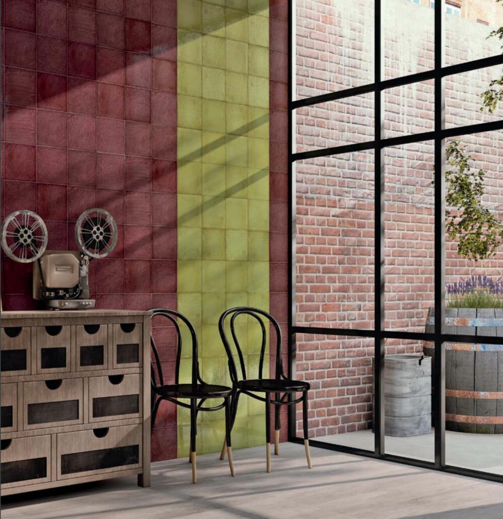 IRIS CERAMICA Maiolica Collection Decorative Wall Tile 200x200 | Made in Italy - Image 3