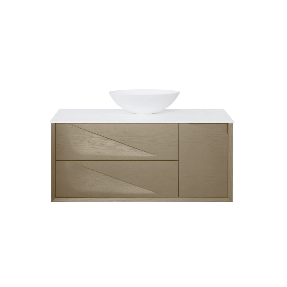 ARUVO™ BEVALE Collection Plywood Vanity W1200mm | Colour & Basin Options - Image 17