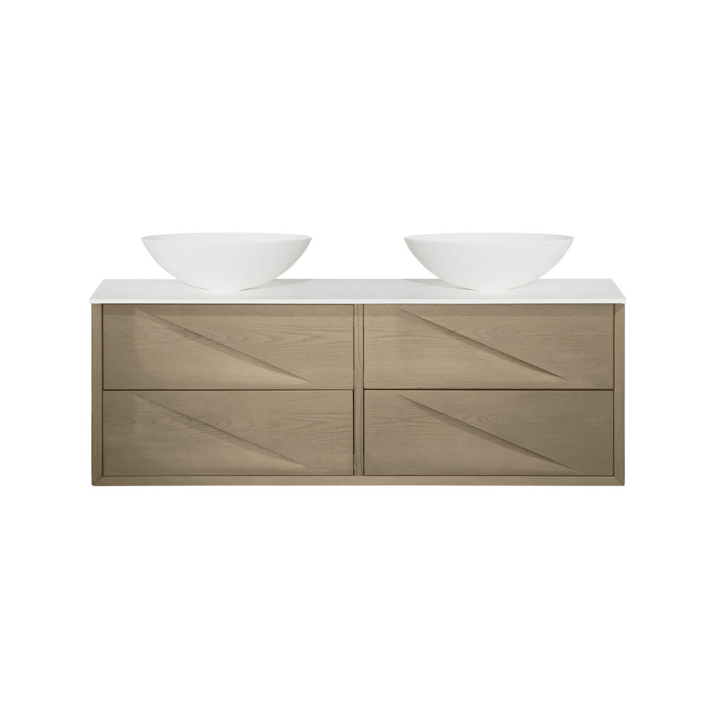 ARUVO™ BEVALE Collection Plywood Vanity W1500mm | Colour & Basin Options - Image 12