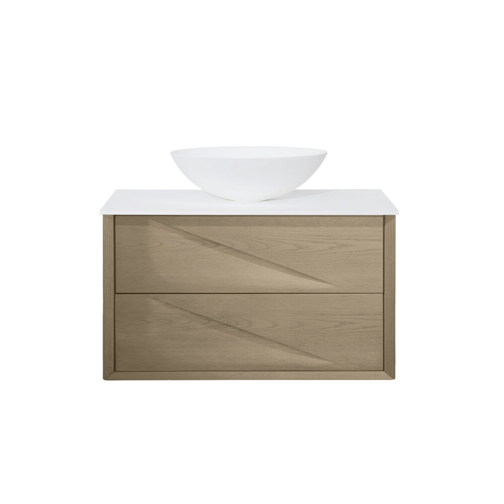 ARUVO™ BEVALE Collection Plywood Vanity W900mm | Colour & Basin Options - Image 12