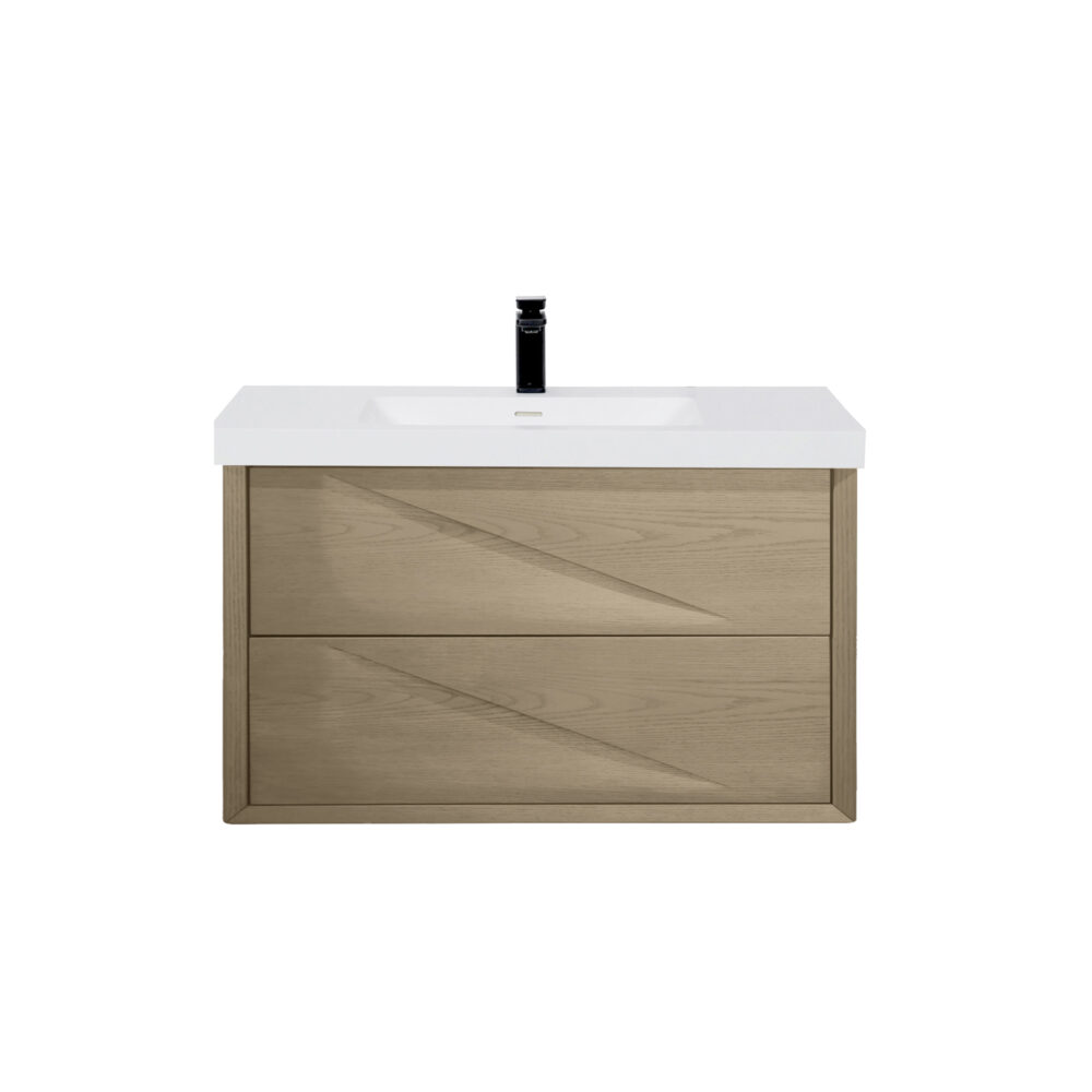 ARUVO™ BEVALE Collection Plywood Vanity W900mm | Colour & Basin Options - Image 10