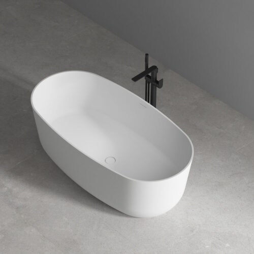 ARUVO™ GRETA Composite Stone Freestanding Bath L1600mm