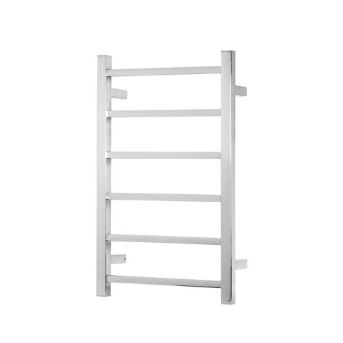 ARUVO™ URBANE Heated Towel Rail 6 Square Bar W400 | Chrome