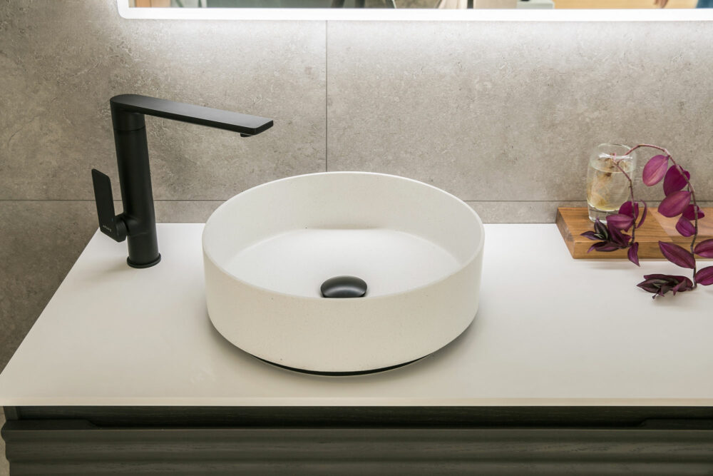 ARUVO™ LORNA Composite Stone Countertop Basin | Colour Options - Image 4