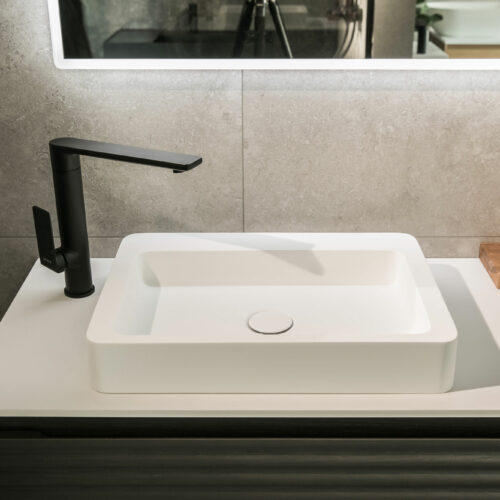 ARUVO™ LUCA Composite Stone Countertop Basin