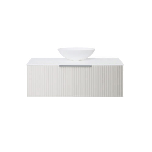 ARUVO™ ROMEO Collection Plywood Vanity Light Grey W1200mm | Basin Options
