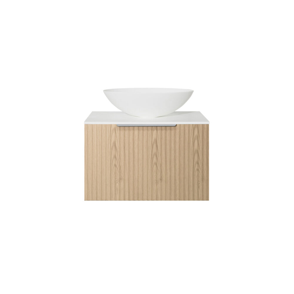 ARUVO™ ROMEO Collection Plywood Vanity Natural Oak W600mm | Basin Options