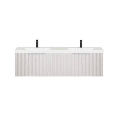 ARUVO™ ROMEO Collection Plywood Vanity Light Grey W1500mm | Basin Options
