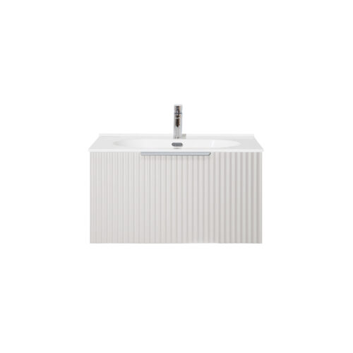 ARUVO™ ROMEO Collection Plywood Vanity Light Grey W750mm | Basin Options