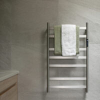 Towel bar heated online