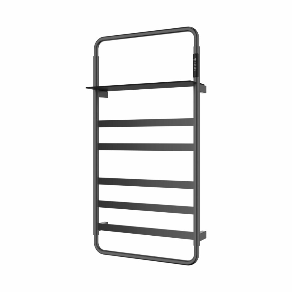 ARUVO™ KINGSLEY Innovative Heated Towel Rail 5 Bar with Timer and Temperature Setting | Finish Options - Image 9
