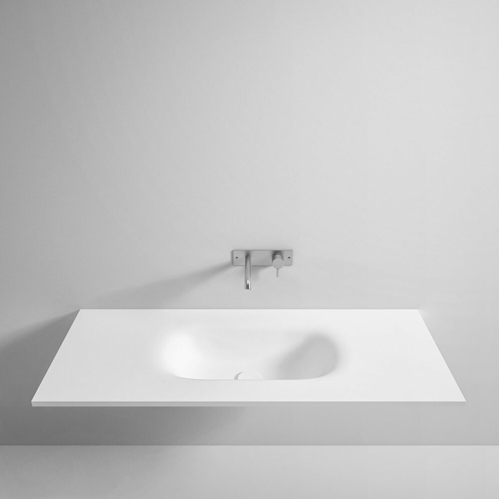 ARUVO™ WAVE Composite Stone Drop-in Basin Collection | Size Options - Image 2