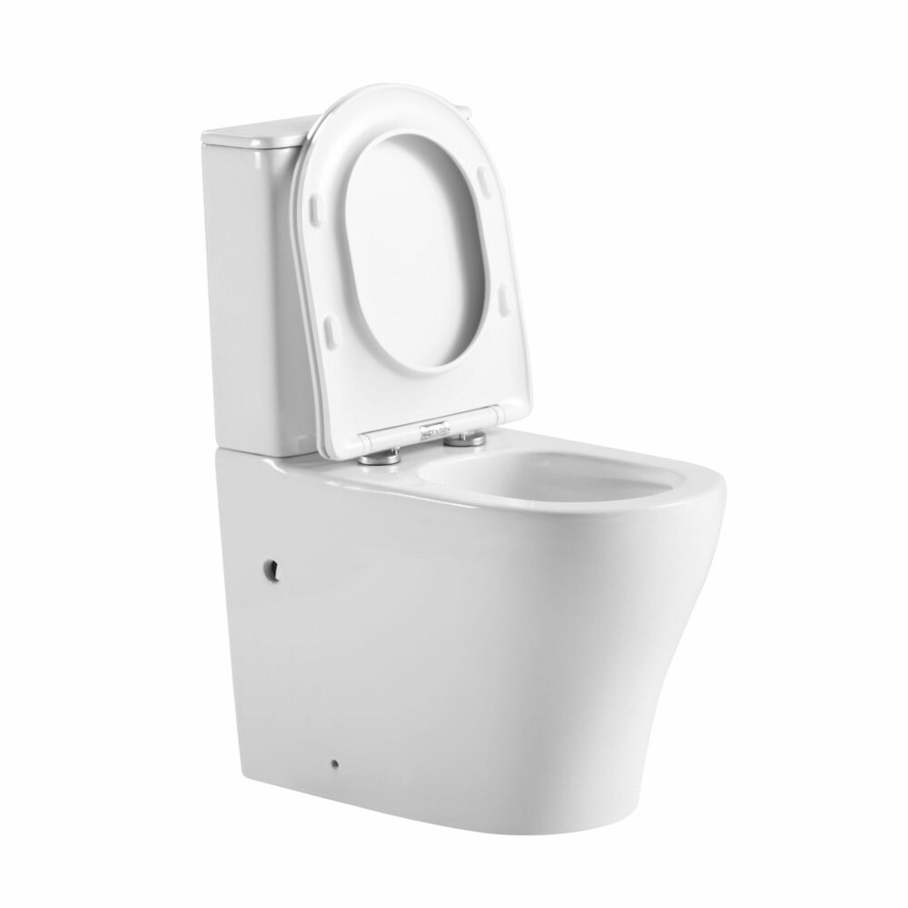 ARUVO™ VortekCLEAN® Rimfree Duron T1 BTW Toilet Suite | Gloss White - Image 9