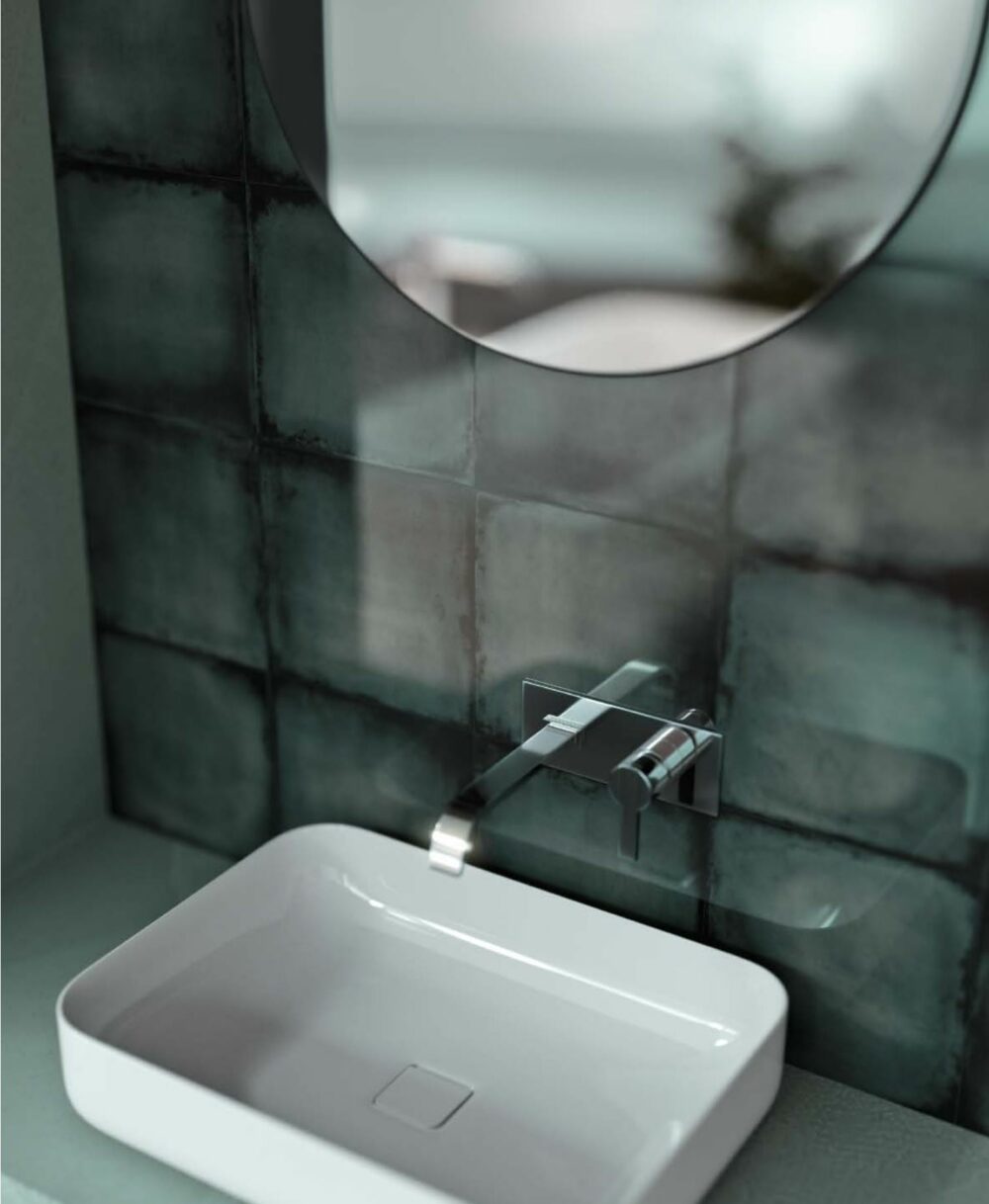 IRIS CERAMICA Freehand Collection Decorative Wall Tile 200x200 | Made in Italy - Image 4