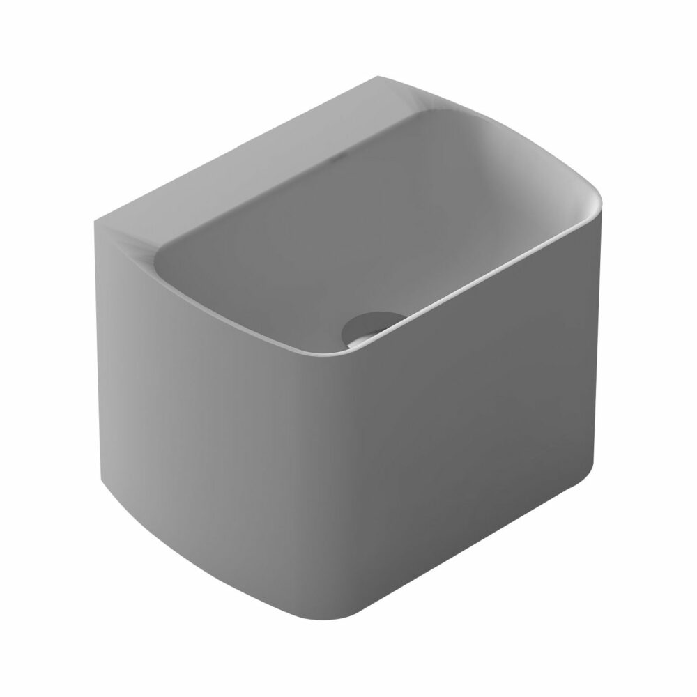 ARUVO™ ENKØ Composite Stone Wall-mounted Basin - Image 5