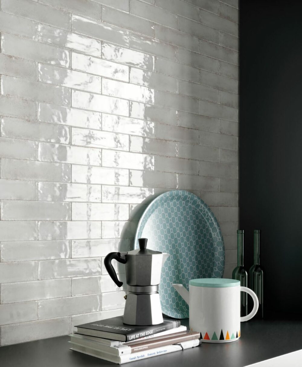VIVA EMILCERAMICA Metallica Collection Decorative Wall Tile 60x240 | Made in Italy