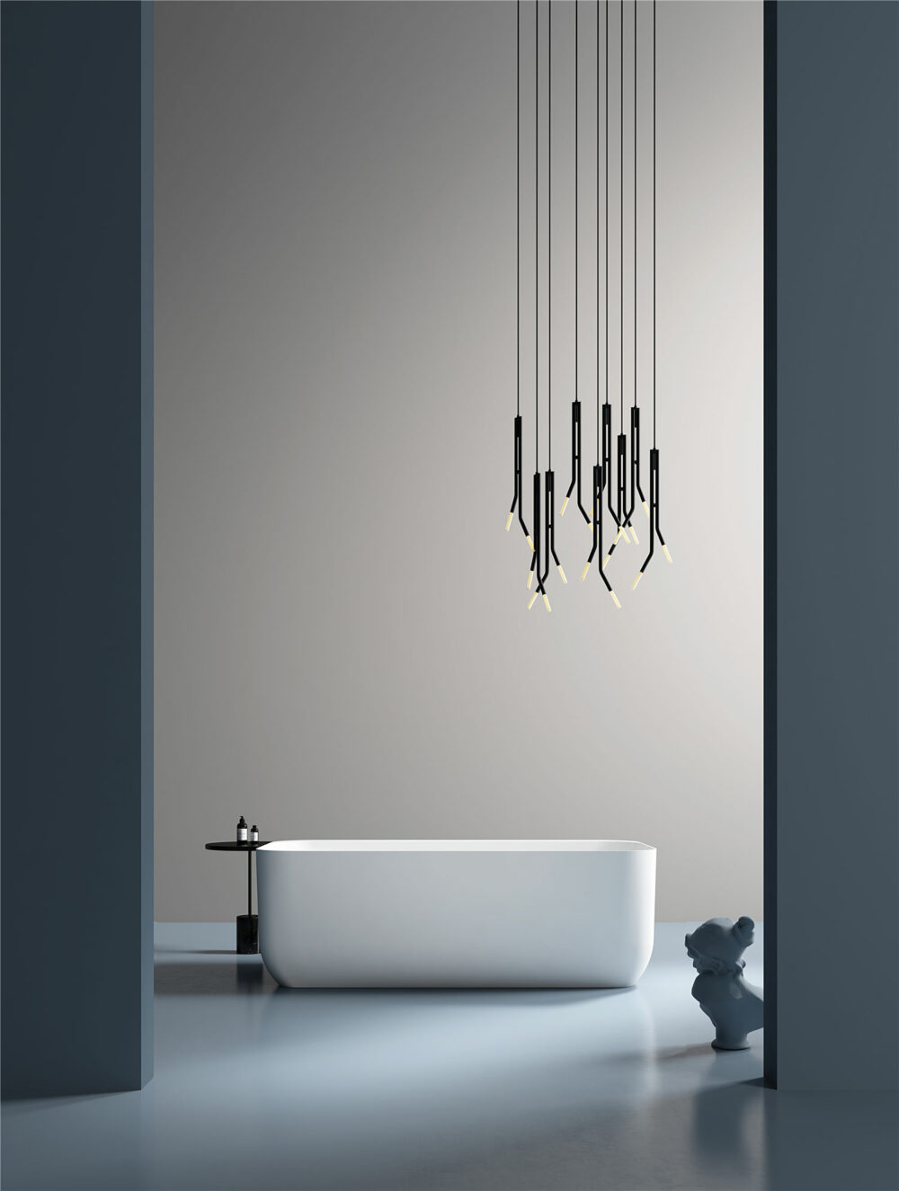 ARUVO™ FARSØ Acrylic Freestanding Bath L1700mm | Finish Options