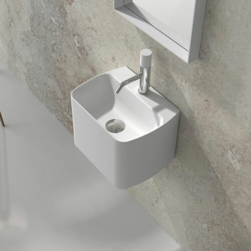 ARUVO™ ENKØ Composite Stone Wall-mounted Basin
