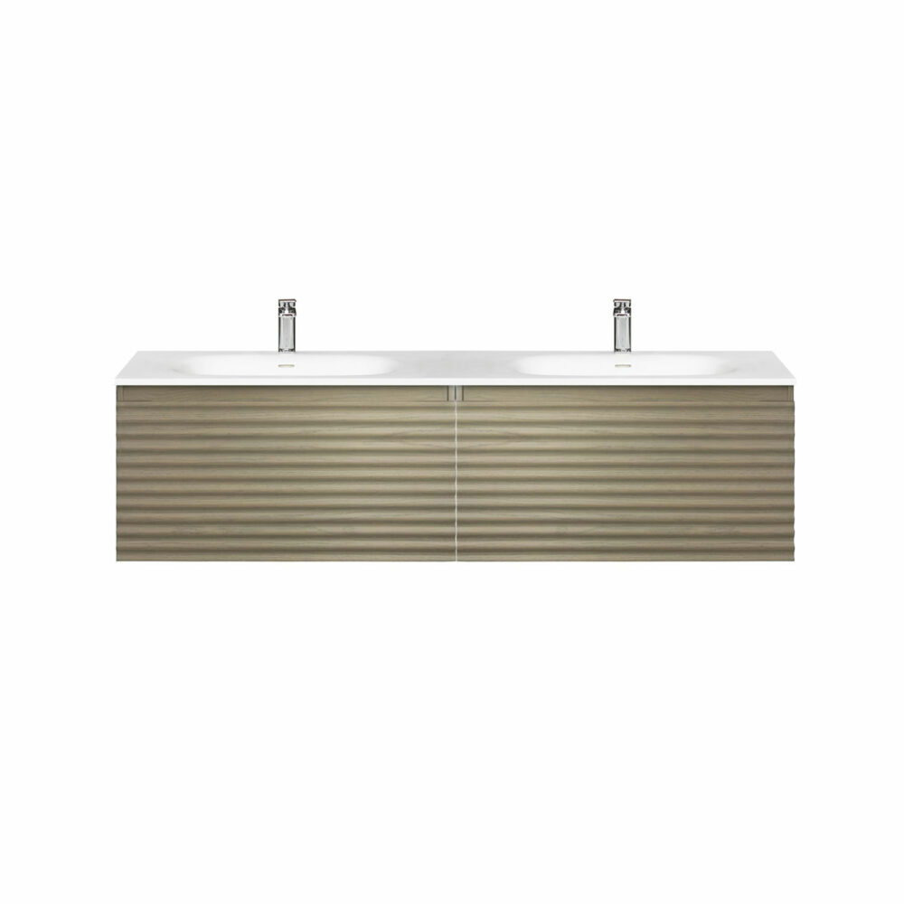 ARUVO™ JEROME Collection Plywood Vanity W1500mm | Colour & Basin Options - Image 9