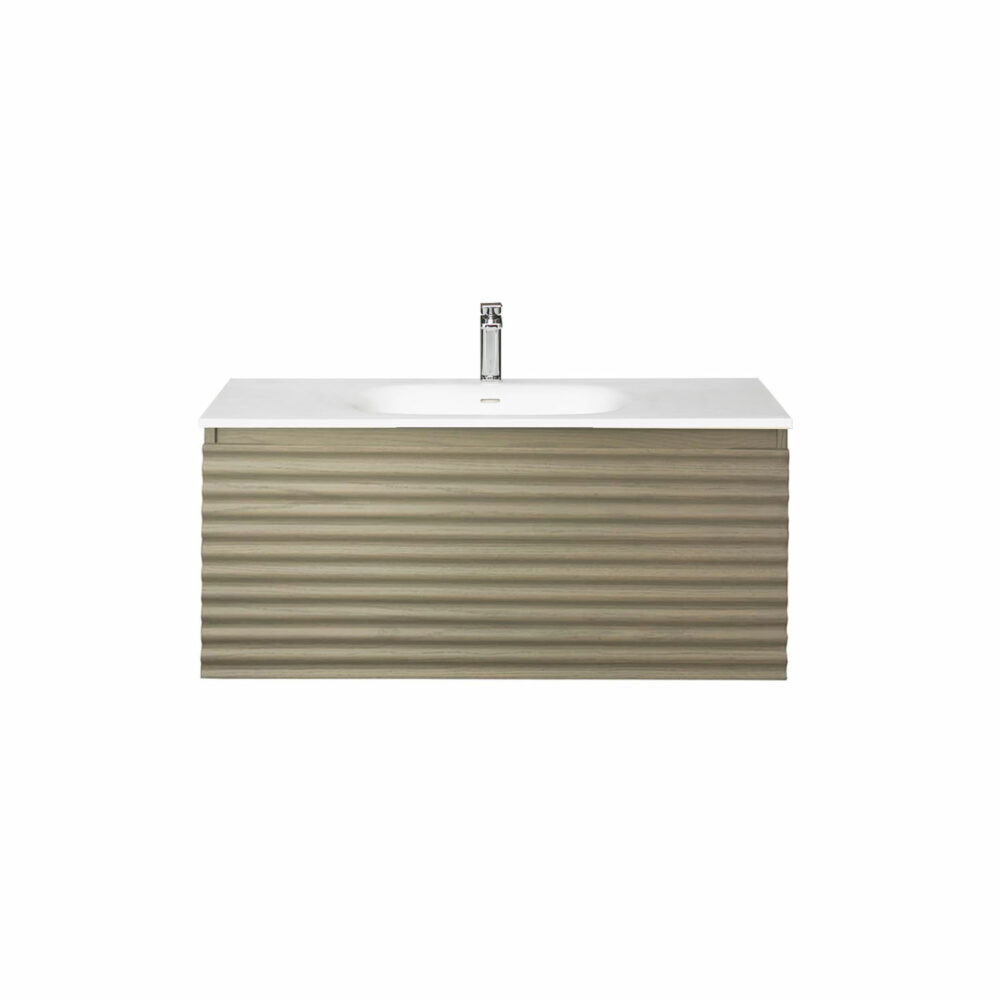 ARUVO™ JEROME Collection Plywood Vanity W900mm | Colour & Basin Options - Image 6