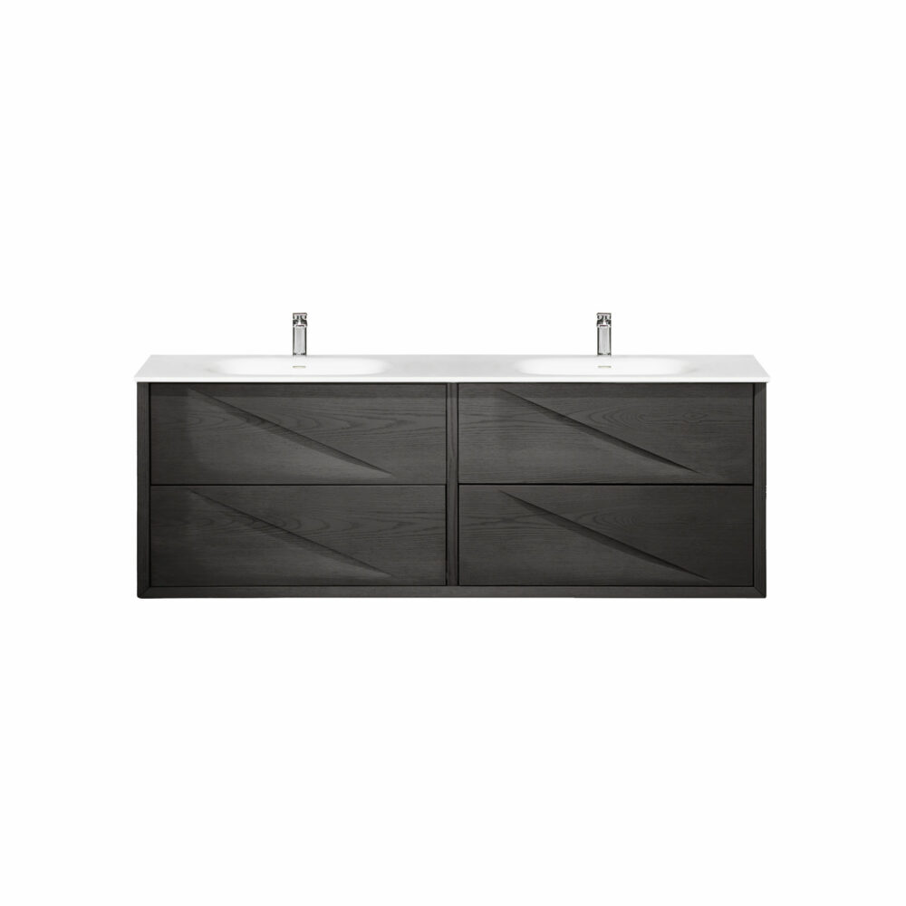 ARUVO™ BEVALE Collection Plywood Vanity W1800mm | Colour & Basin Options - Image 8