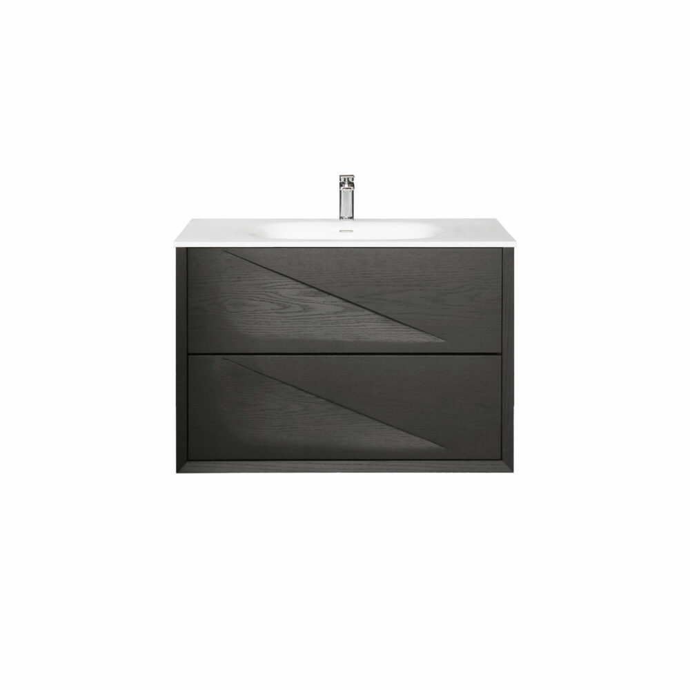 ARUVO™ BEVALE Collection Plywood Vanity W750mm | Colour & Basin Options - Image 10