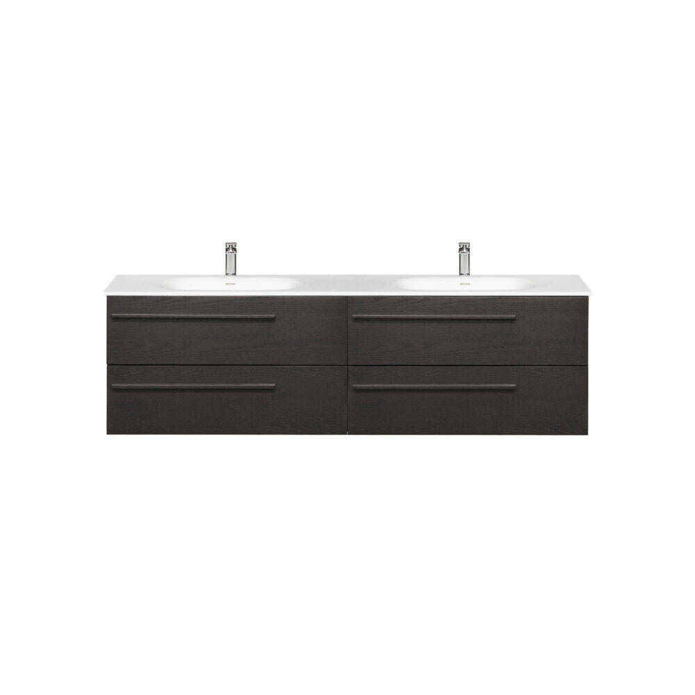 ARUVO™ BLANCHE Collection Plywood Vanity W1800mm | Colour & Basin Options - Image 5