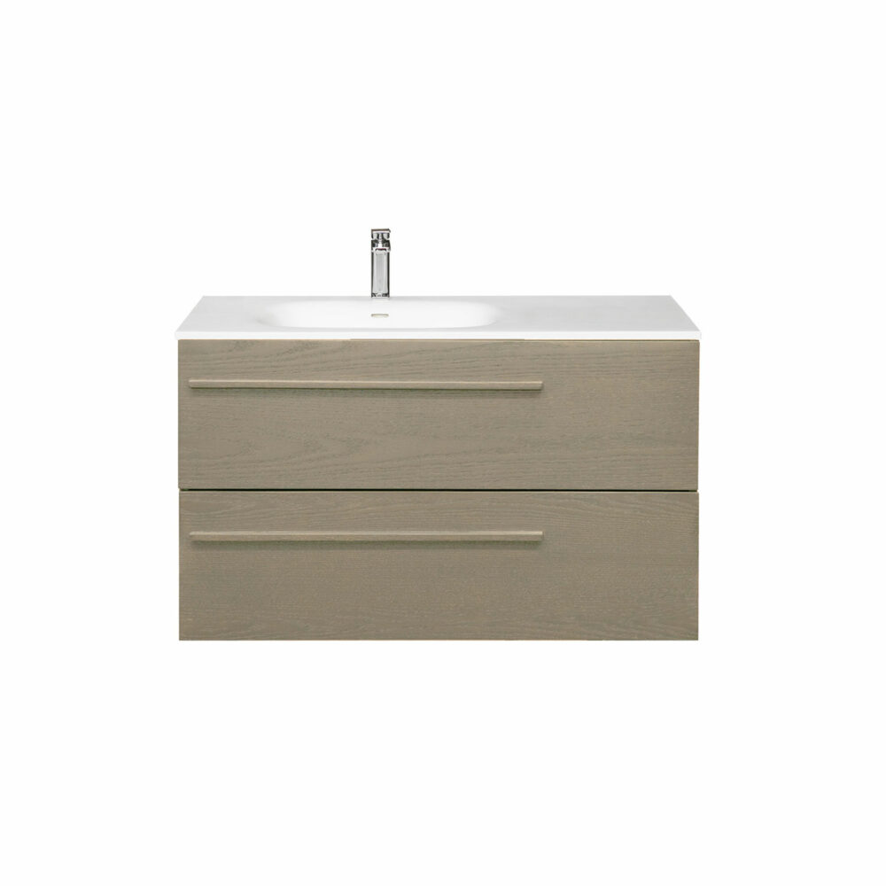 ARUVO™ BLANCHE Collection Plywood Vanity W900mm | Colour & Basin Options - Image 5